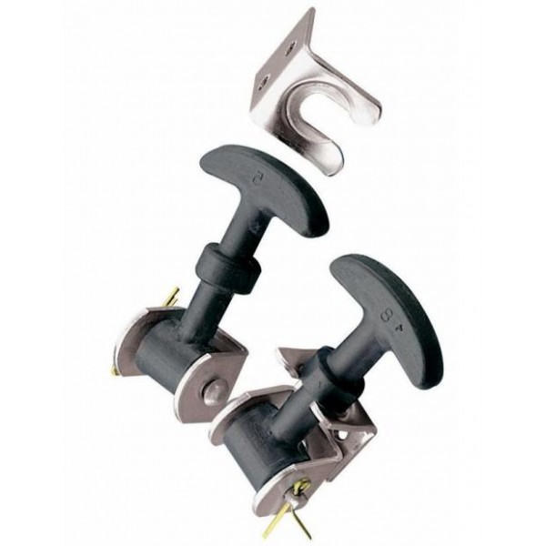 COMPETITION RUBBER BONNET/BOOT HOOK KITS SMALL